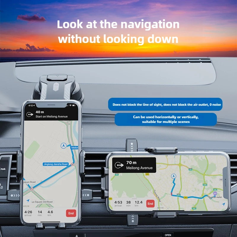Ultra-Stable Suction Cup Car Phone Mount